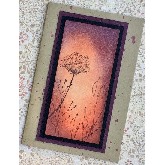 Lacey - Queen Anne's Lace Rubber Stamp