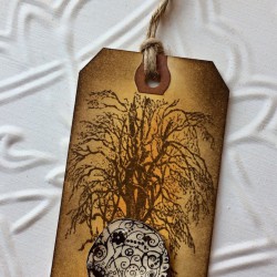 Tree section Rubber Stamp Tree section Rubber Stamp