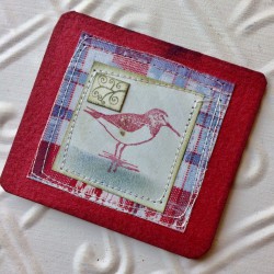 Sandpiper Bird Rubber Stamp Sandpiper Bird Rubber Stamp