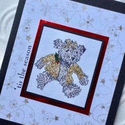 Teddy Bear Rubber Stamp Teddy Bear Rubber Stamp