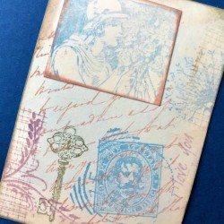 Italian Stamp Rubber Stamp Italian Stamp Rubber Stamp