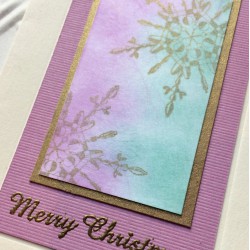 Small Merry Christmas Script Rubber Stamp Small Merry Christmas Script Rubber Stamp