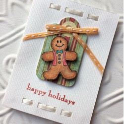 Little Happy Holidays Rubber Stamp Little Happy Holidays Rubber Stamp