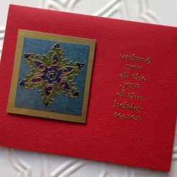 Wishing You All The Joy Rubber Stamp