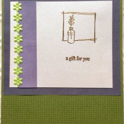 Sprig and Frame Rubber Stamp Sprig and Frame Rubber Stamp