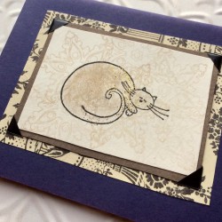 Cat Nap Rubber Stamp Cat Nap Rubber Stamp