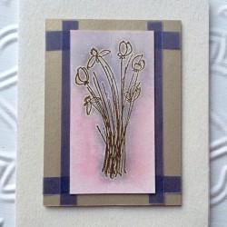 Wild Flowers Rubber Stamp Wild Flowers Rubber Stamp