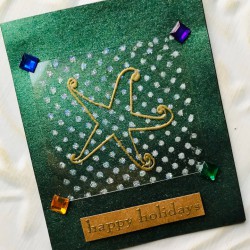 Swirly Star Rubber Stamp Swirly Star Rubber Stamp