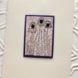 Bumble Flowers Rubber Stamp Bumble Flowers Rubber Stamp