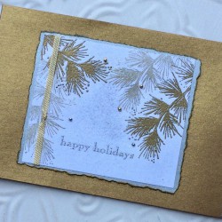 Winter Bough Rubber Stamp Winter Bough Rubber Stamp