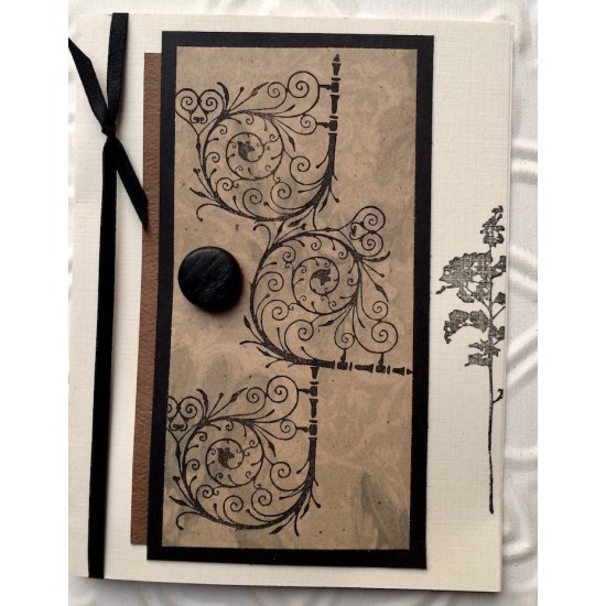 Dawne's Italian Gate Rubber Stamp