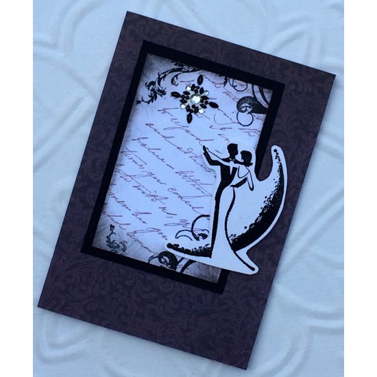 Moon Dance Rubber Stamp