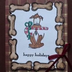 Christmas Boomer Rubber Stamp Christmas Boomer Rubber Stamp