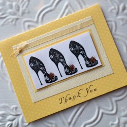 Stiletto Shoe Rubber Stamp Stiletto Shoe Rubber Stamp