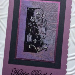 Night Vine Rubber Stamp Night Vine Rubber Stamp