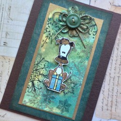 Boomer's Gift Dog Rubber Stamp Boomer's Gift Dog Rubber Stamp