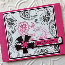 Paisley Rubber Stamp