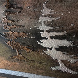 Against the Wind Tree Rubber Stamp Against the Wind Tree Rubber Stamp