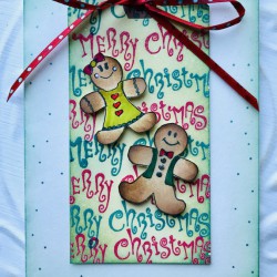 Ginger Gingerbread Girl Rubber Stamp Ginger Gingerbread Girl Rubber Stamp