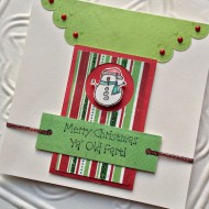 Mini Snowman Rubber Stamp Mini Snowman Rubber Stamp