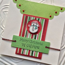 Mini Snowman Rubber Stamp Mini Snowman Rubber Stamp