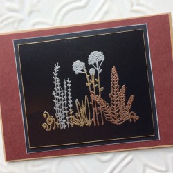 Field of Flowers Rubber Stamp Field of Flowers Rubber Stamp
