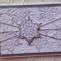 Perfect Snowflake Rubber Stamp Perfect Snowflake Rubber Stamp