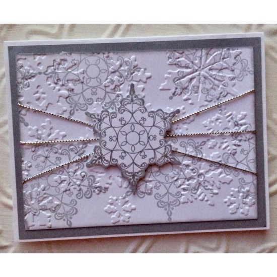 Perfect Snowflake Rubber Stamp