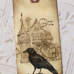 Common Crow Rubber Stamp Common Crow Rubber Stamp