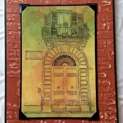 Piazza Navona Rubber Stamp Piazza Navona Rubber Stamp