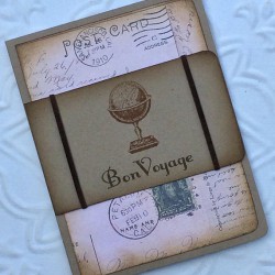 Bon Voyage Rubber Stamp Bon Voyage Rubber Stamp