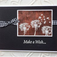 Dandelion Wish Flower Rubber Stamp Dandelion Wish Flower Rubber Stamp