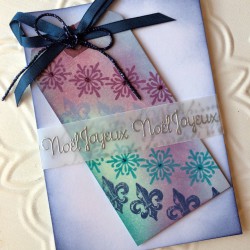 Joyeux Noel Rubber Stamp Joyeux Noel Rubber Stamp