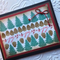 Tiny Pinecone Rubber Stamp Tiny Pinecone Rubber Stamp